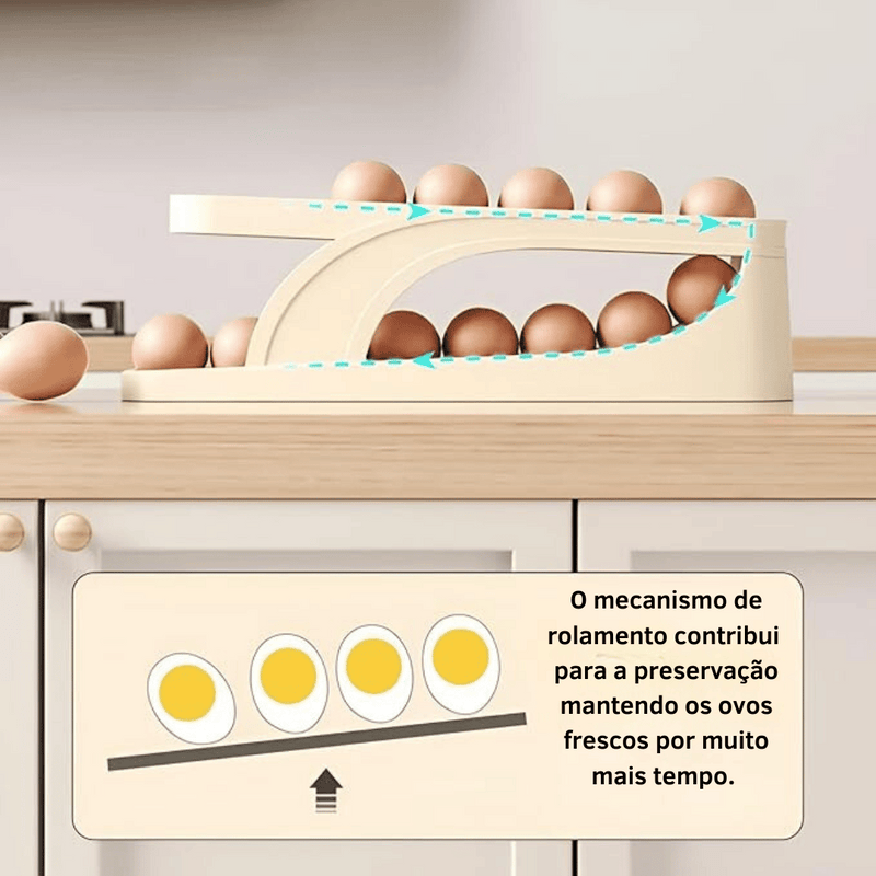 Organizador Automático de Ovos (COMPRE 2 LEVE 3) - Mercado Maia