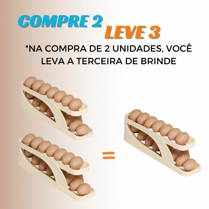 Organizador Automático de Ovos (COMPRE 2 LEVE 3) - Mercado Maia