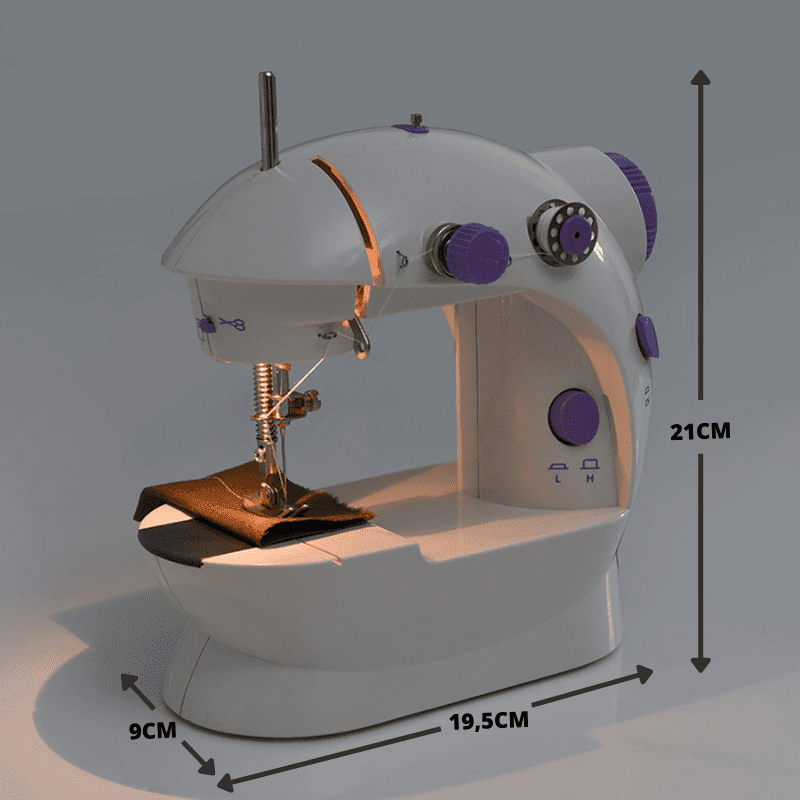 Mini Maquina Costura Portátil Elétrica - Mercado Maia