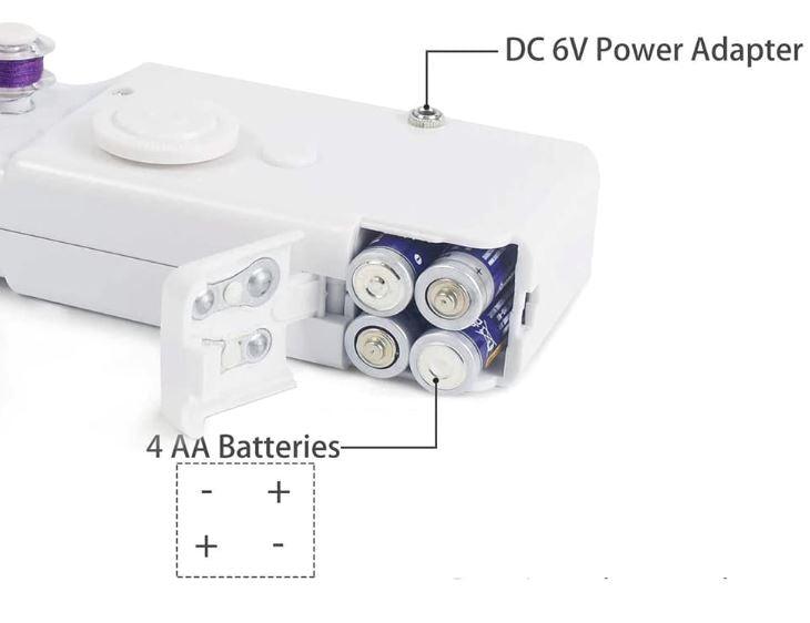 Mini Máquina de Costura Portátil - Mercado Maia