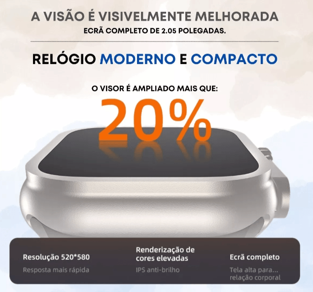 Relógio Smartwatch Ultra Series 8 Sports - Mercado Maia